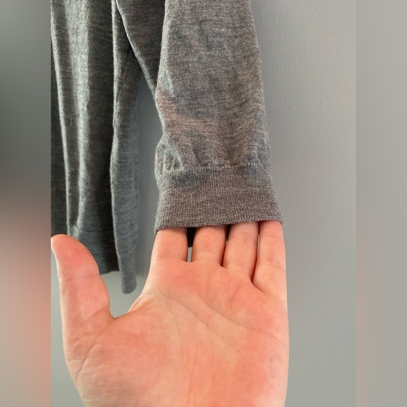 J. Crew Grey Sweater/ Size XL - Picture 3 of 7